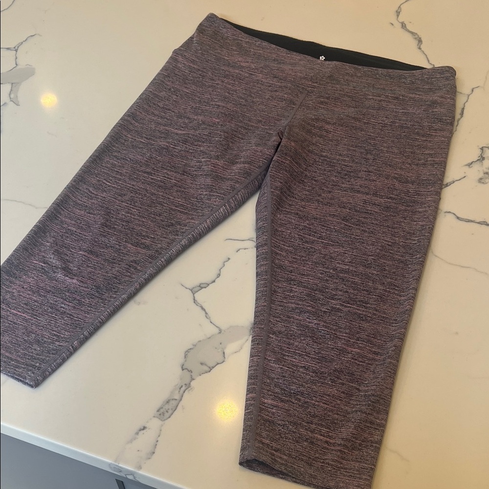 Tuff Athletics Heathered Pink Kids Leggings
